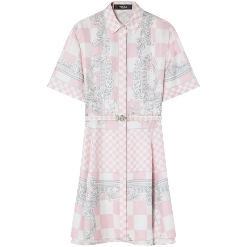 Women's 'Barocco-Print' T-shirt Dress