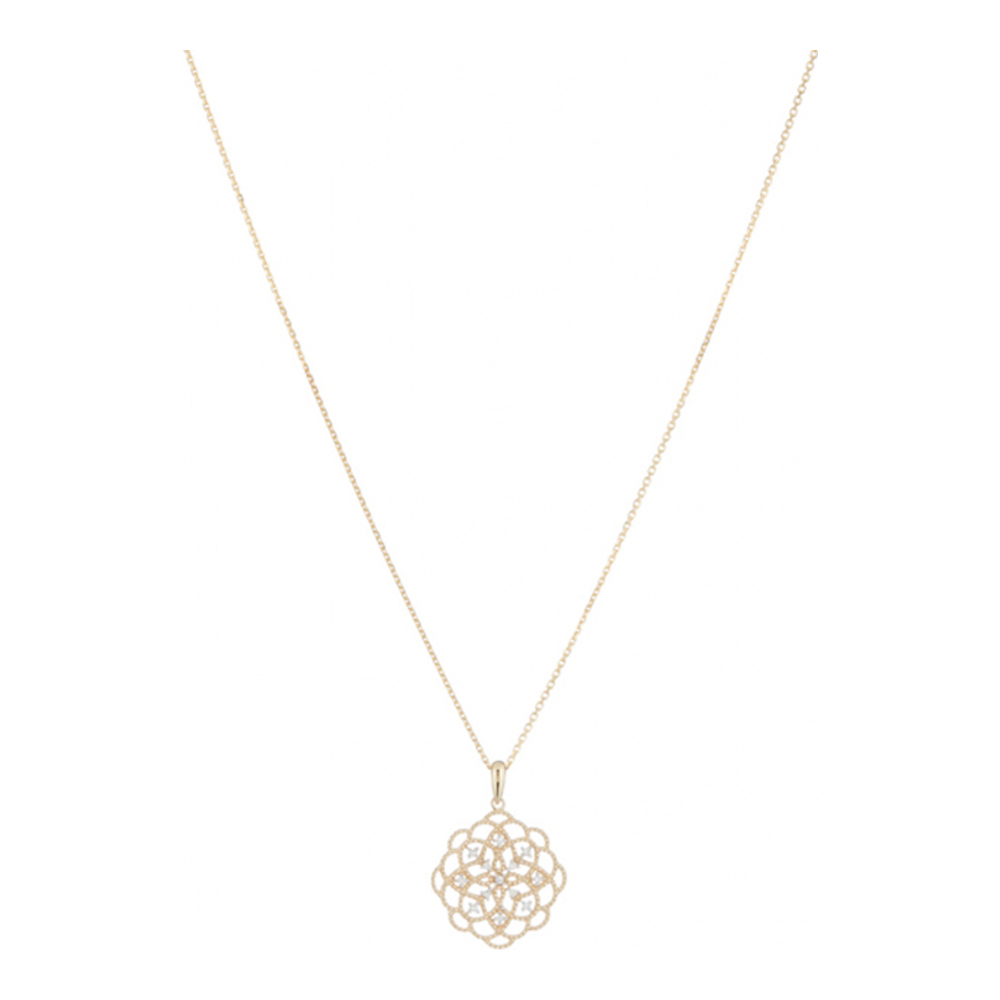 Women's 'Dentelle' Pendant with chain