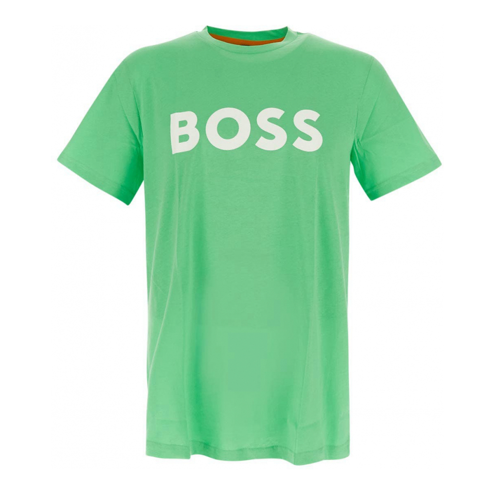 'Logo' T-Shirt für Herren