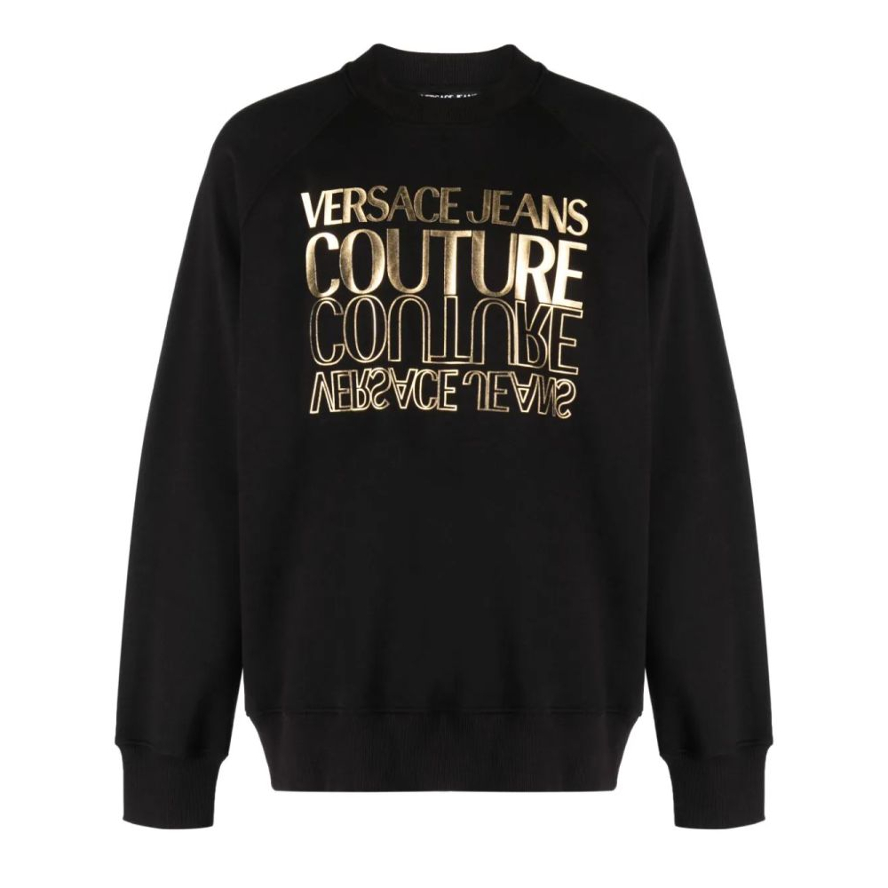 Sweatshirt 'Metallic Logo-Print' pour Hommes