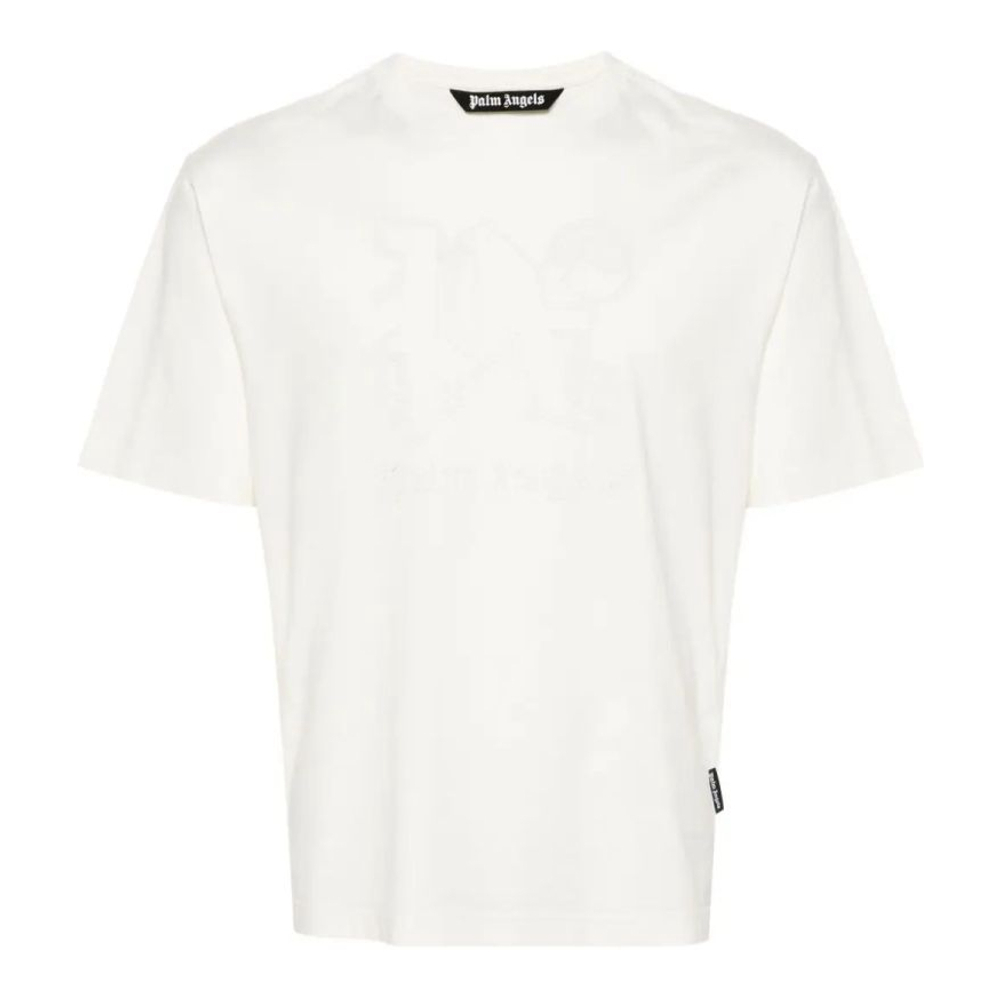 T-shirt 'Monogram-Embroidered' pour Hommes