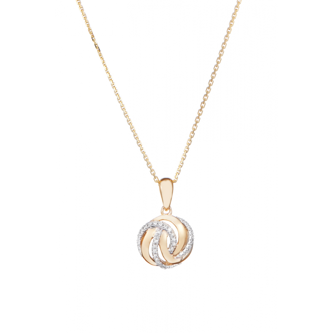 Pendentif sur chaine 'Golden Eye' pour Femmes