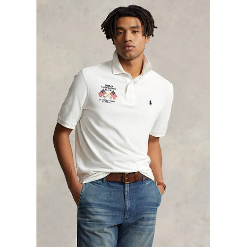 Men's 'Embroidered' Polo Shirt