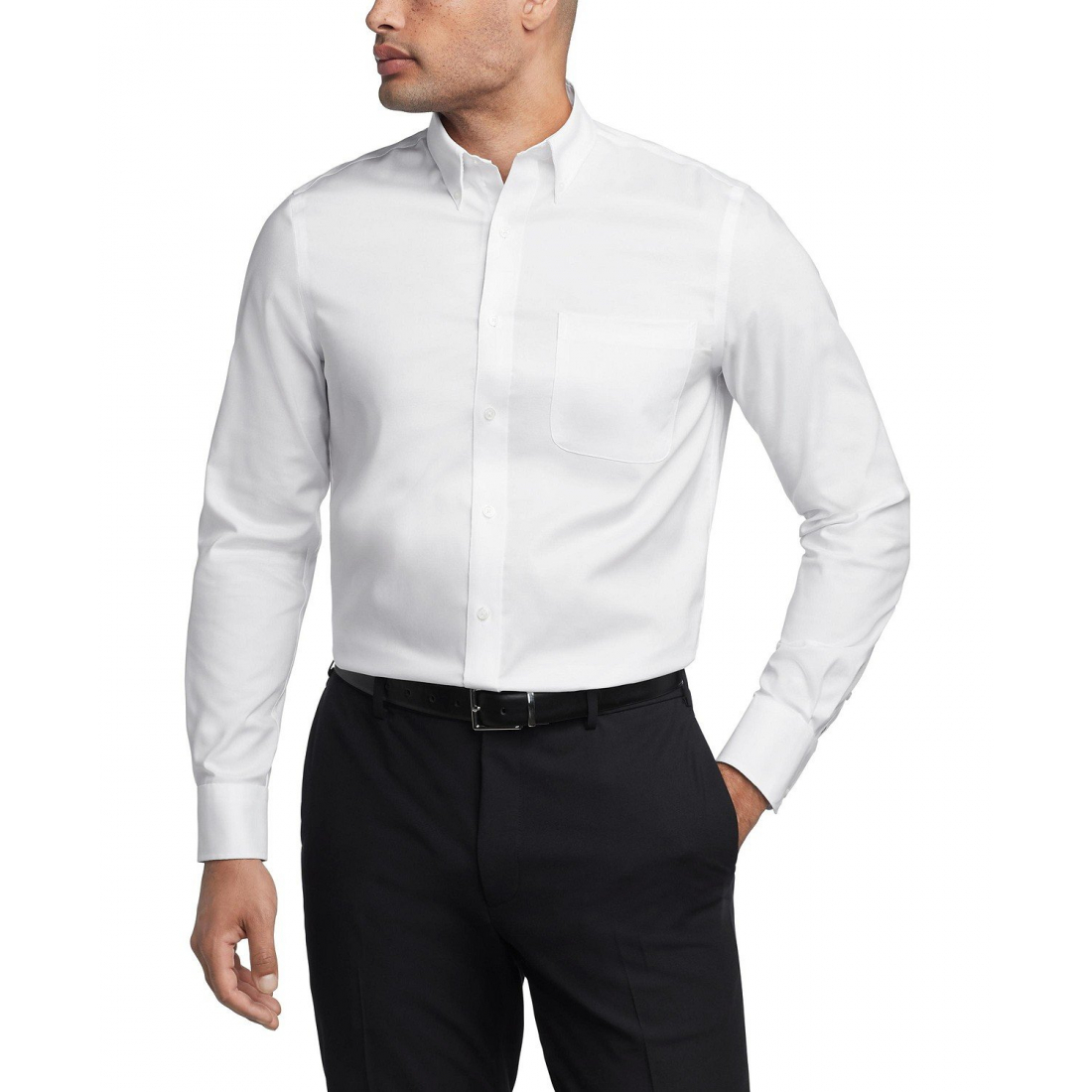 'TH Flex Regular Fit Wrinkle Resistant Stretch Pinpoint Oxford Dr' für Herren