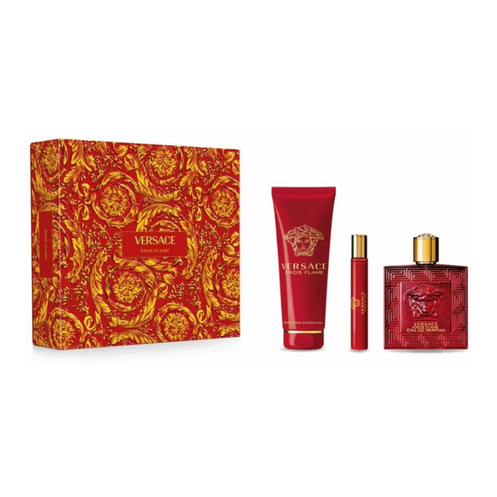 Coffret de parfum 'Eros Flame' - 3 Pièces