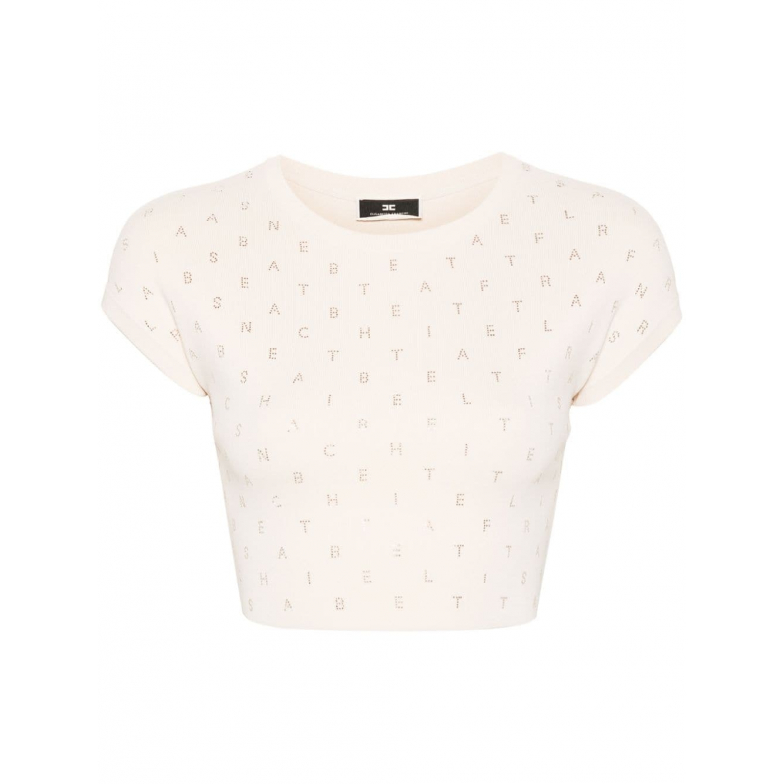 Crop Top 'Rhinestone-Embellished' pour Femmes