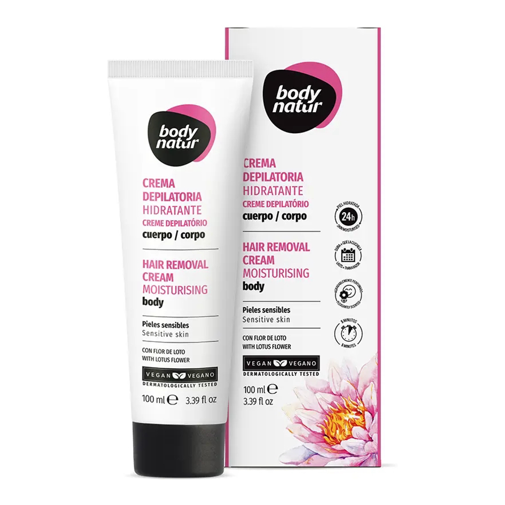 'Moisturising Body With Lotus Flower' Hair Removal Cream - 200 ml