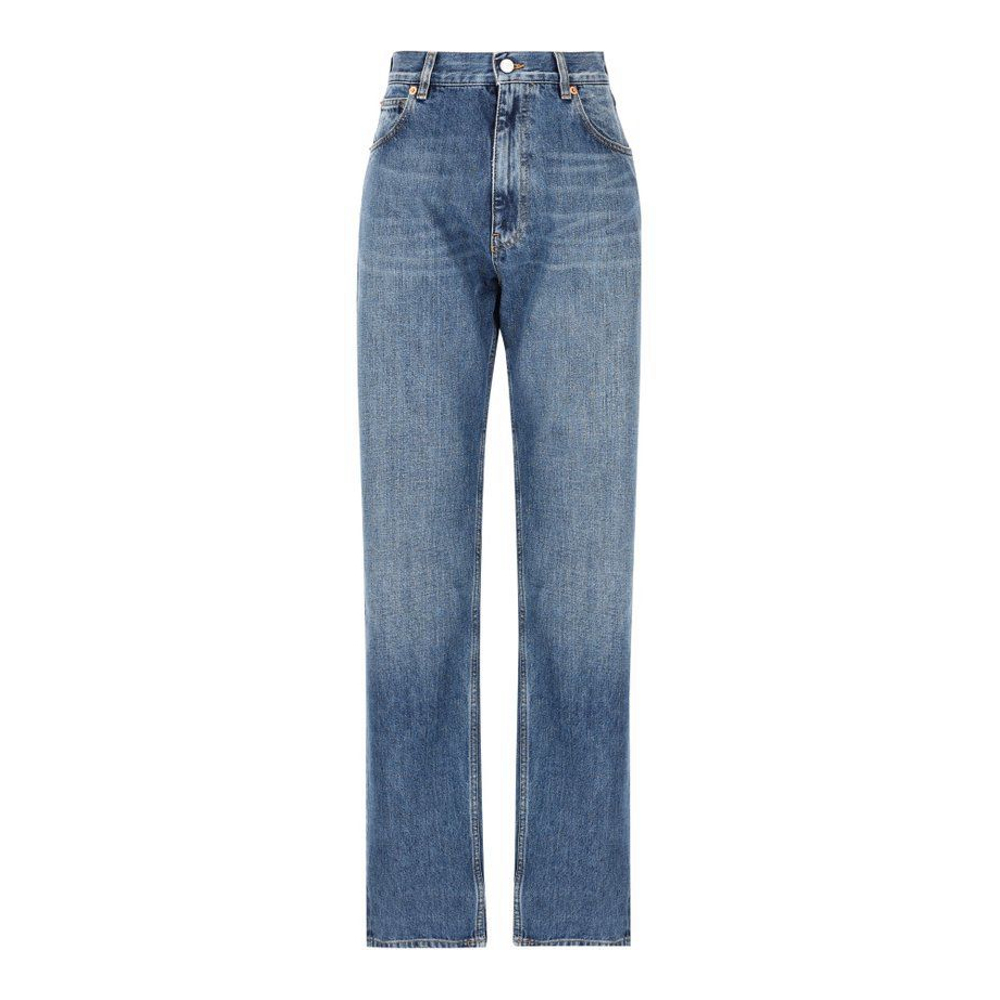 'Valentino Logo Patch' Jeans für Damen