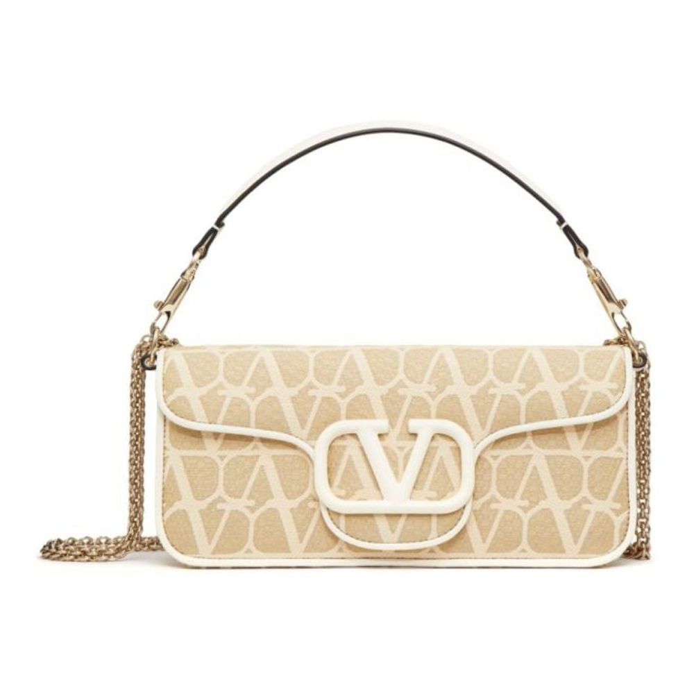 Women's 'VLogo' Top Handle Bag