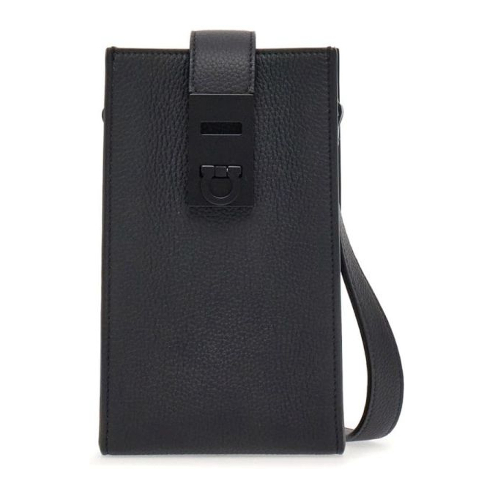 Men's 'Gancini-Buckle' Crossbody Bag