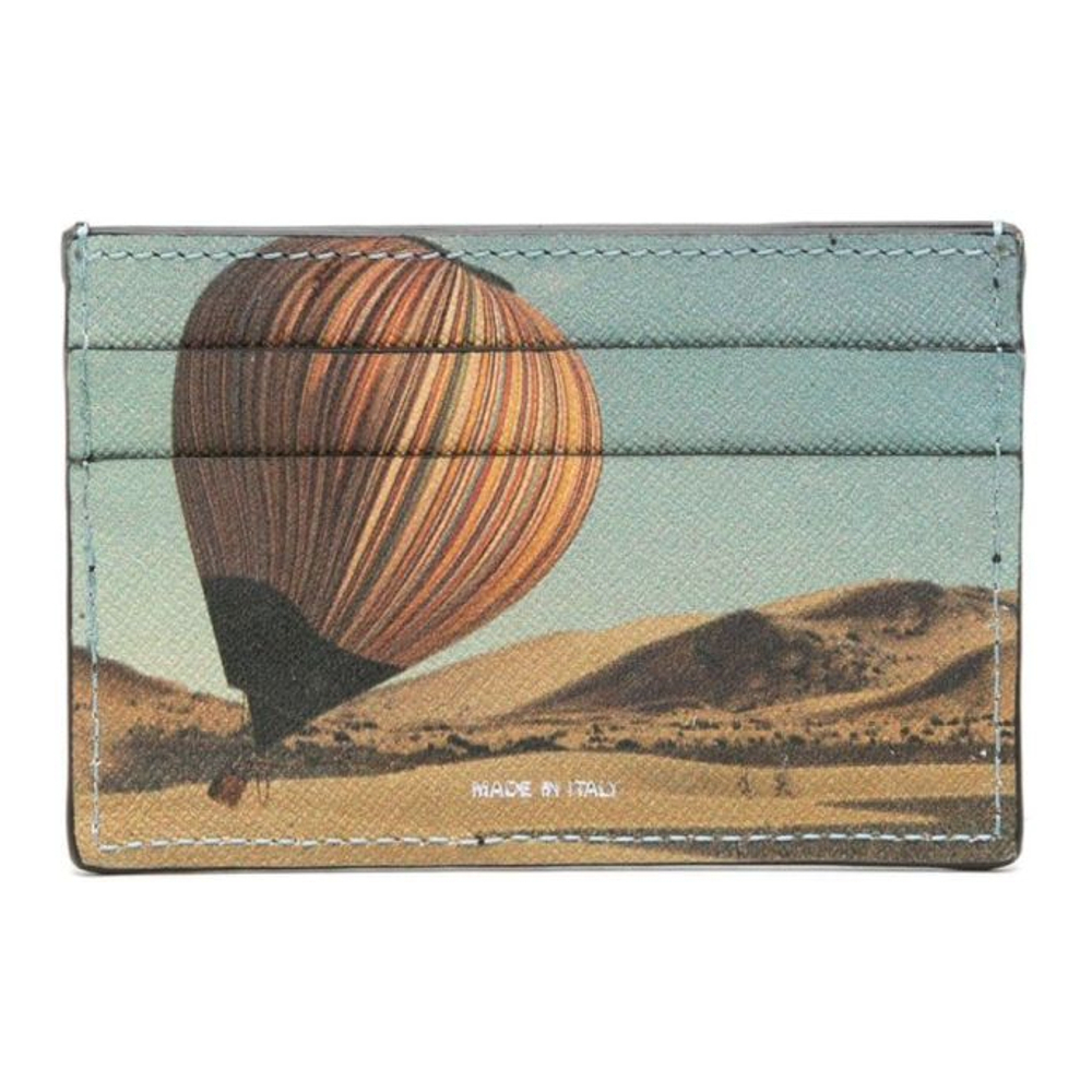 Men's 'Signature Stripe Balloon' Card Holder