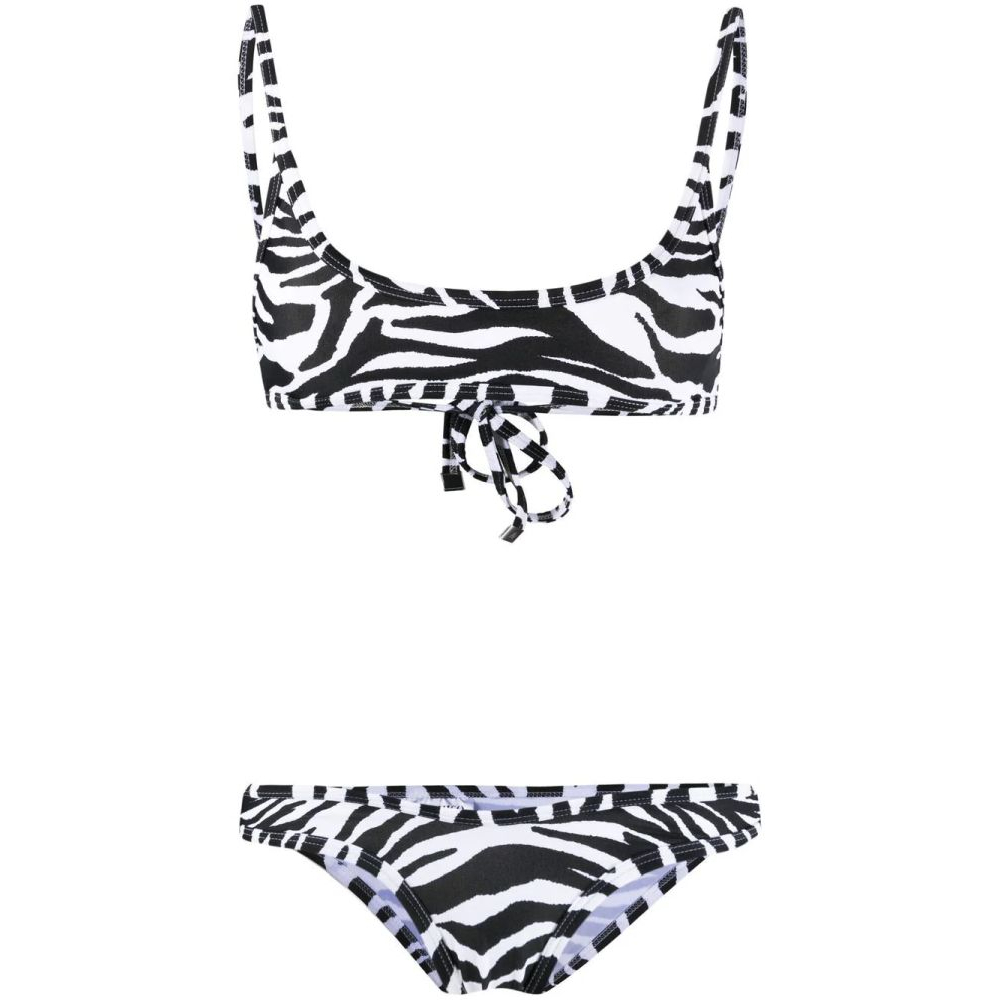 'Zebra-Print' Bikini für Damen