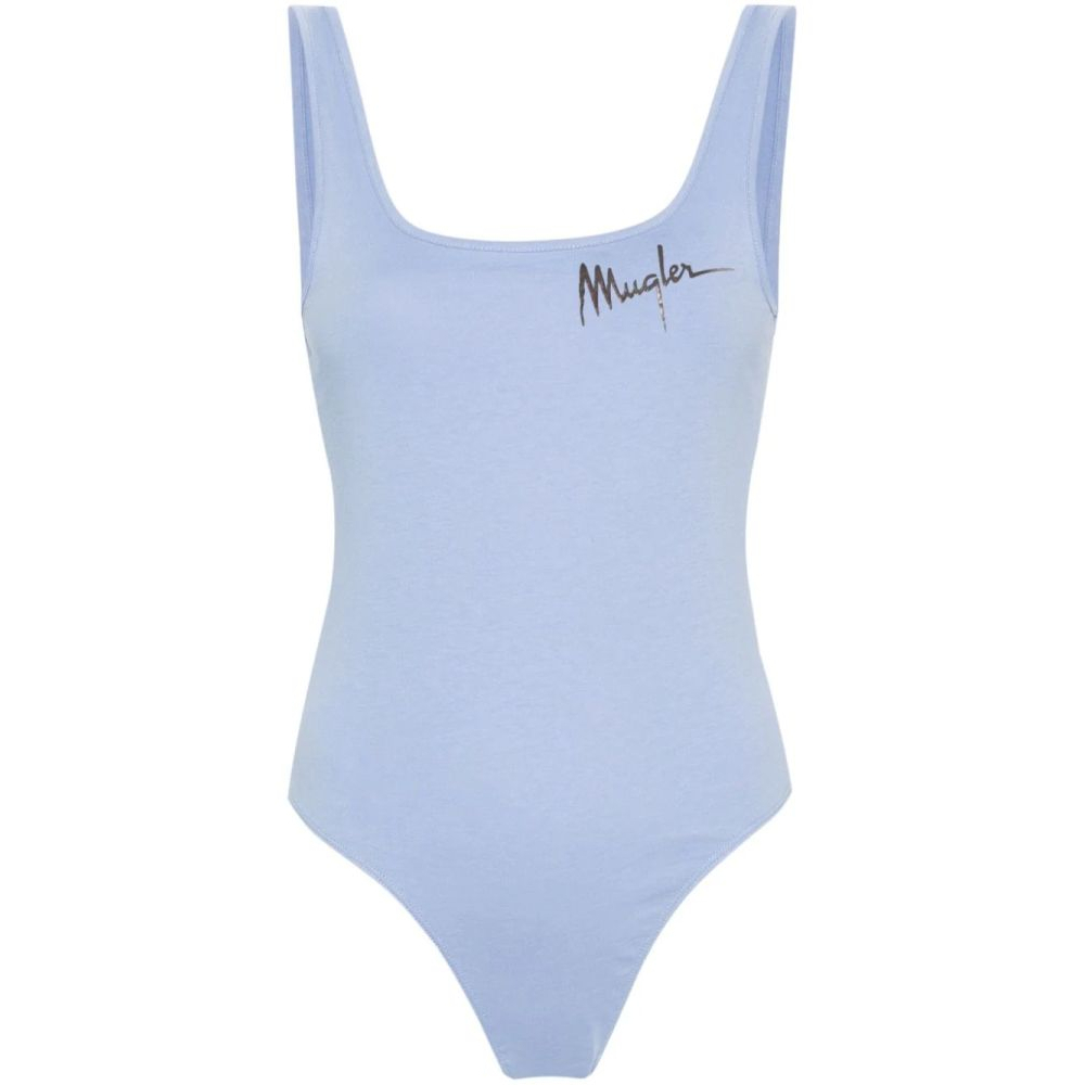 'Logo-Print' Bodysuit für Damen