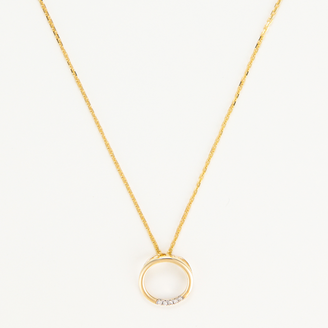 Women's 'Cercle' Pendant with chain