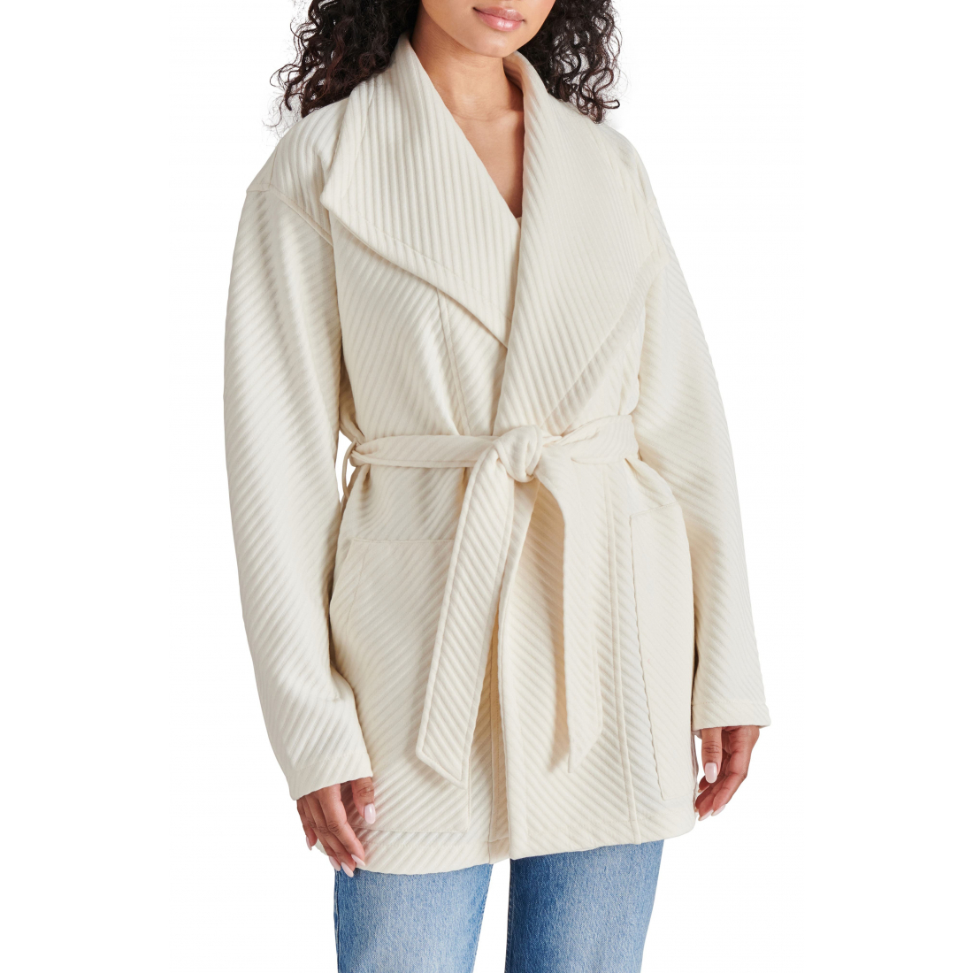 Women's 'Tie Front' Coat