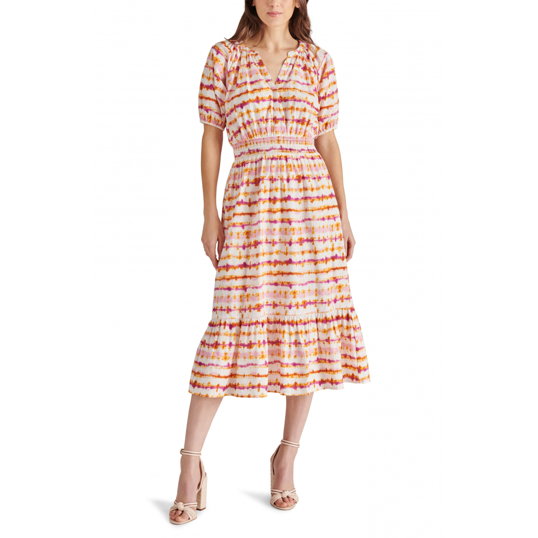 Robe Midi 'Hannah Stripe' pour Femmes