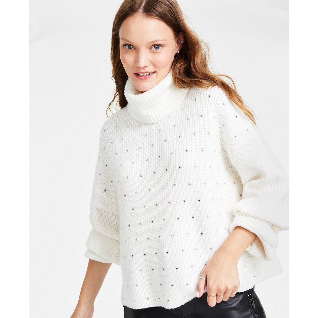 Pull à col roulé 'Astro Embellished' pour Femmes