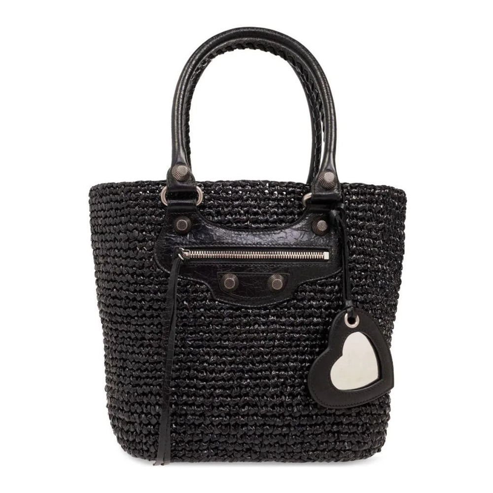 Women's 'Medium Le Cagole Panier' Tote Bag