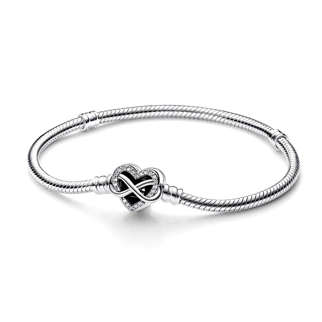 Bracelet 'Sparkling Infinity Heart' pour Femmes