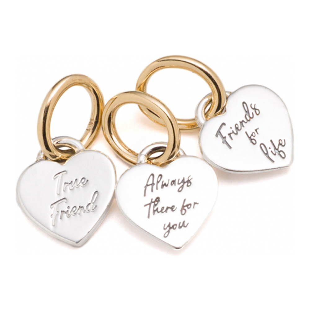 'Splittable Friendship Triple Dangle' Charm für Damen