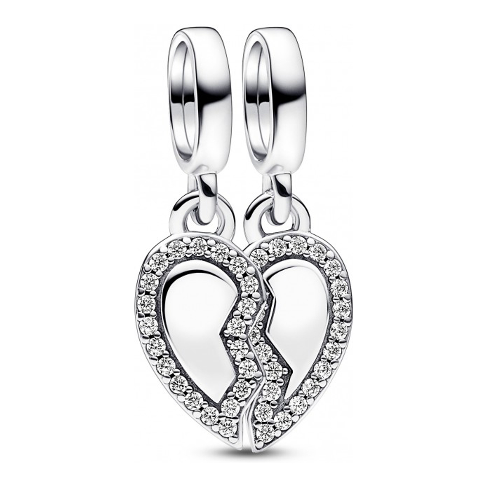 'Friends Splitable Heart' Charm für Damen