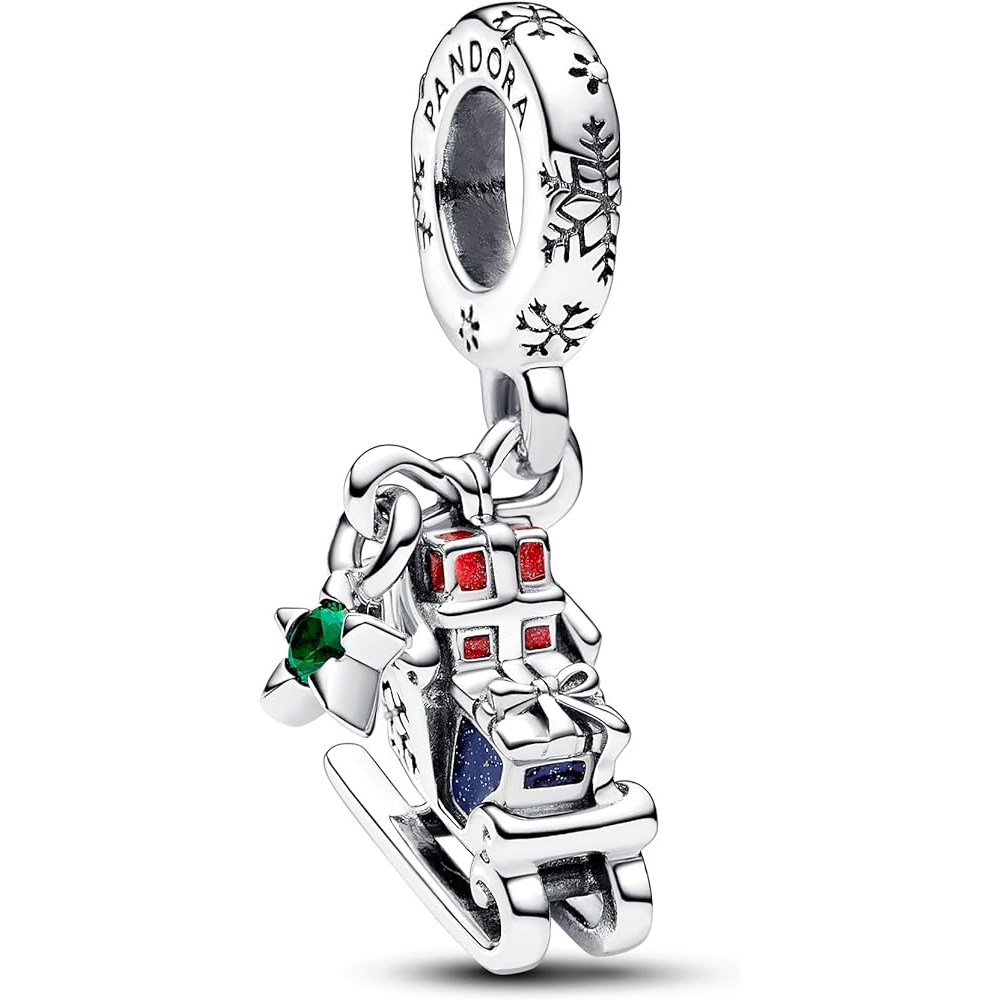 'Christmas Sleigh 2023' Charm für Damen