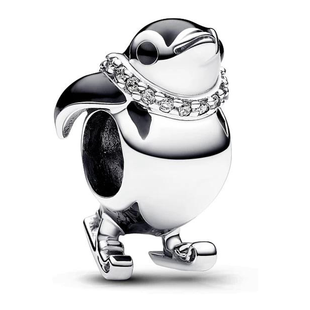 Charm 'Skiing Penguin' pour Femmes