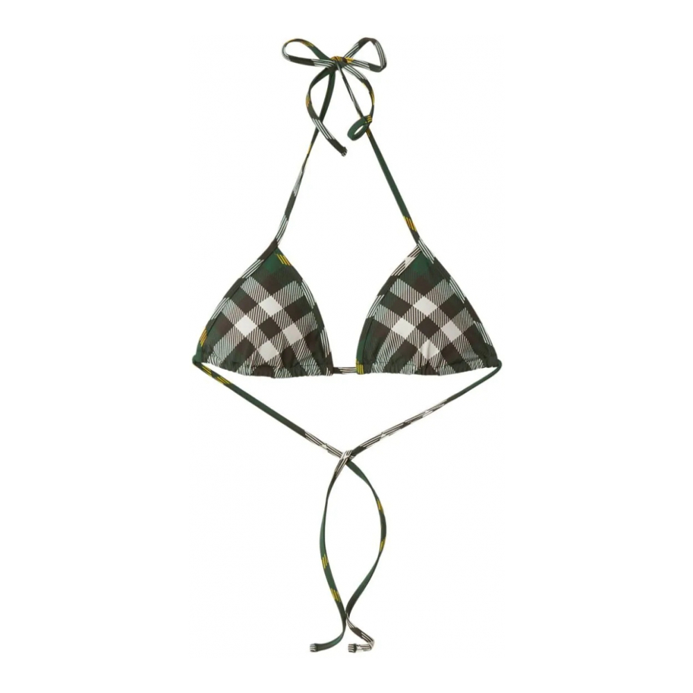 Women's 'Checked Bikini' Bikini Top