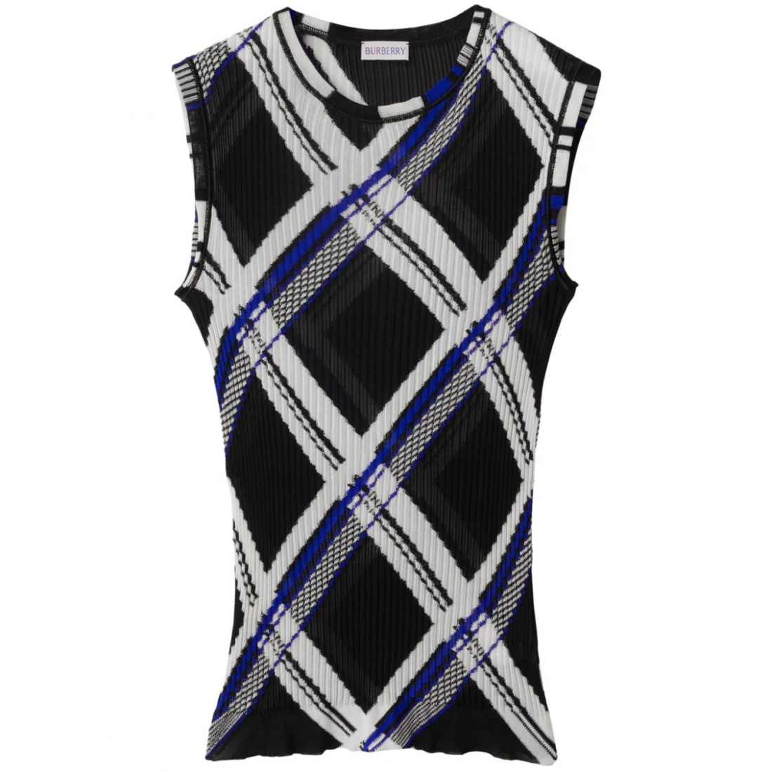 Men's 'Checked' Sleeveless Top