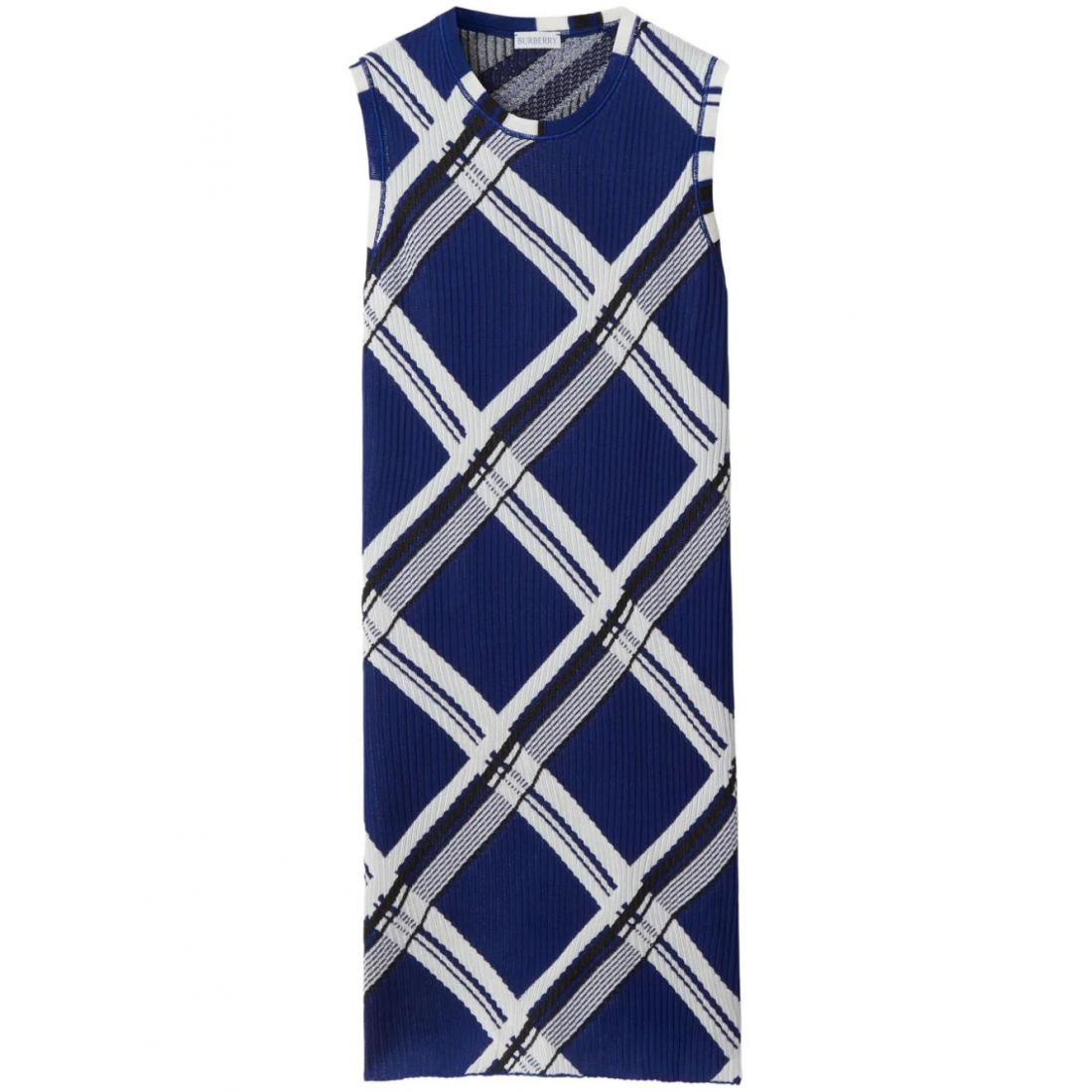 Women's 'Check-Print' Sleeveless Dress