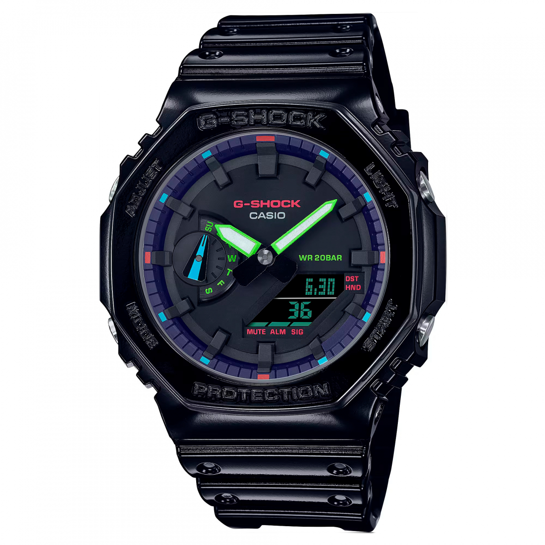 Montre 'GA-2100RGB-1' pour Hommes