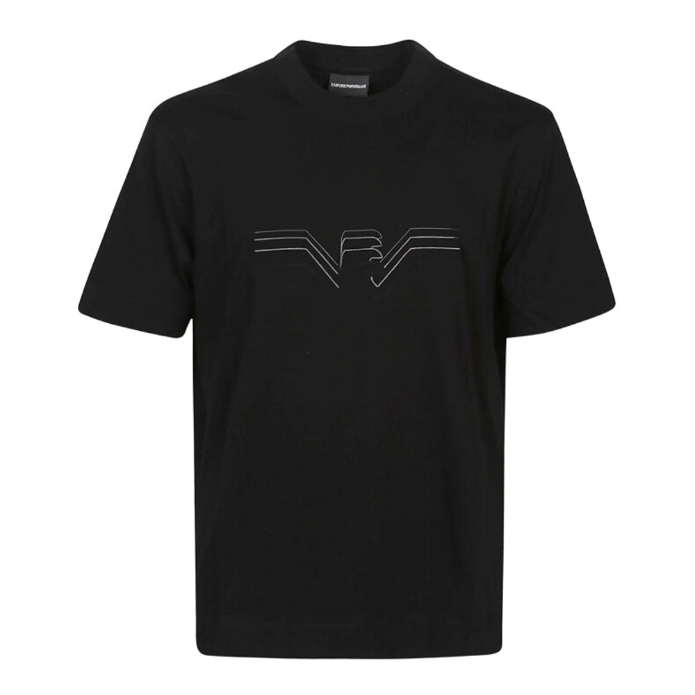 Men's 'Logo-Embossed' T-Shirt