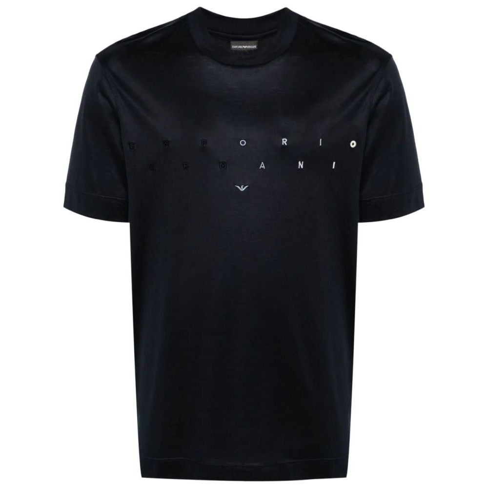 T-shirt 'Logo-Embroidered' pour Hommes