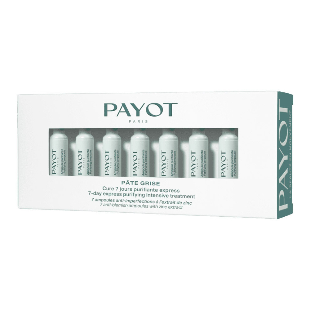 Traitement des imperfections 'Pãte Grise Cure 7 Jours Purifiante Express' - 7 Ampoules, 1.5 ml