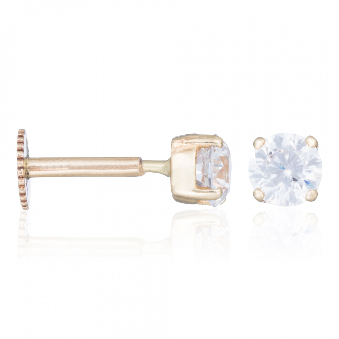 Women's 'Pierre Lumière' Single earring