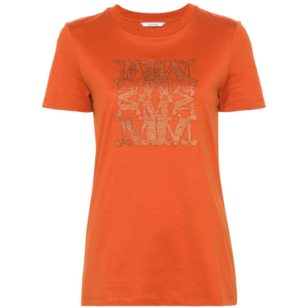 T-shirt 'Taverna Logo-Appliqué' pour Femmes