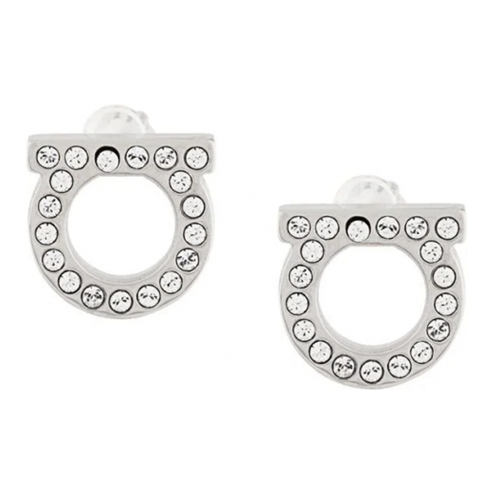 Women's 'Gancini Crystal Embellished Stud' Earrings