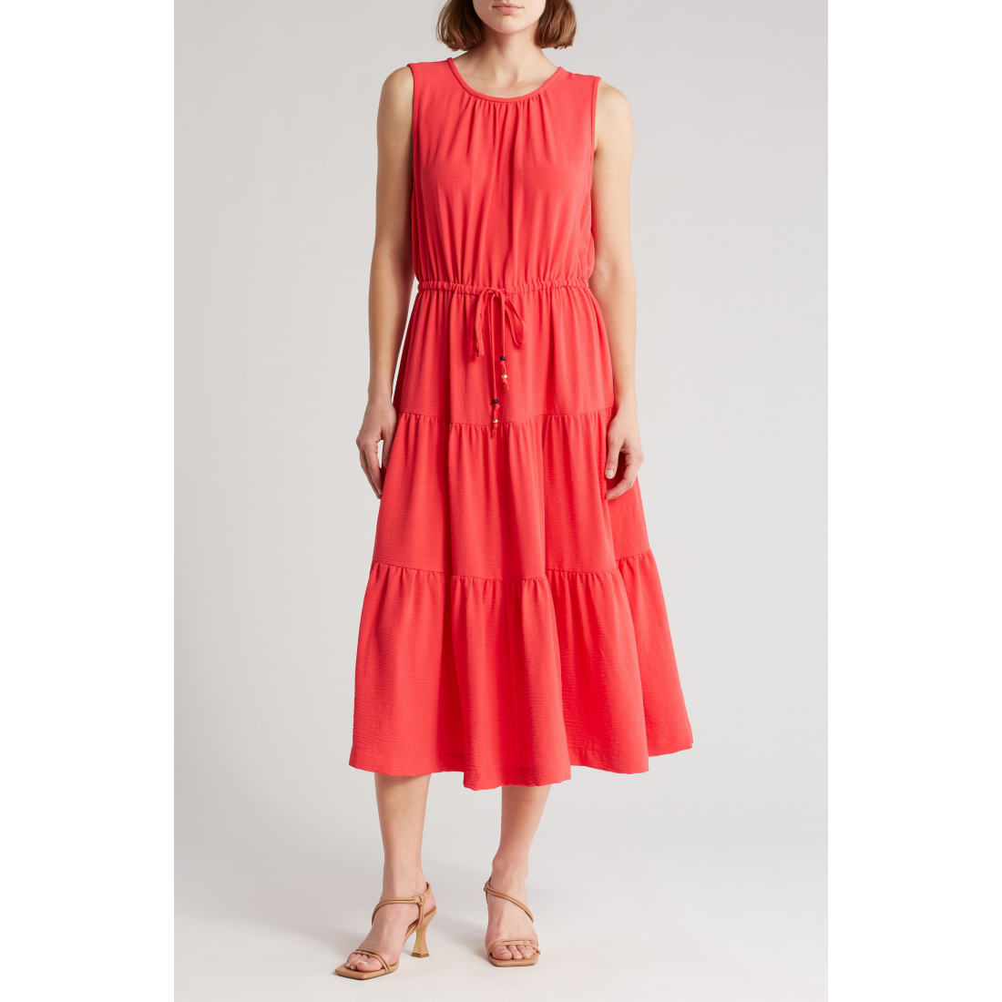 Robe Midi 'Tiered' pour Femmes