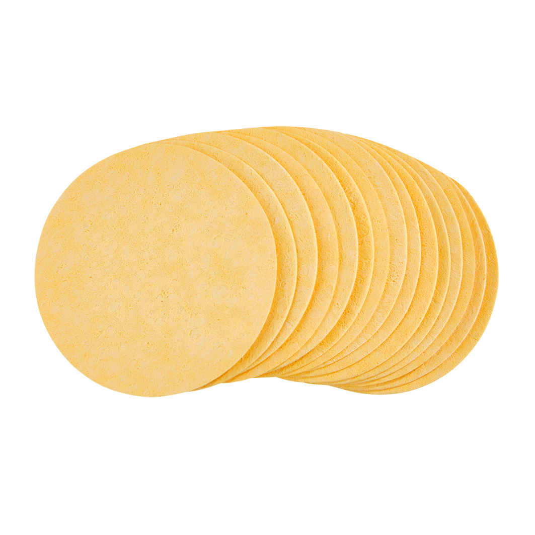 Glov® Éponges Compressées Pour Le Visage En Cellulose – Lot De 3 | Yellow