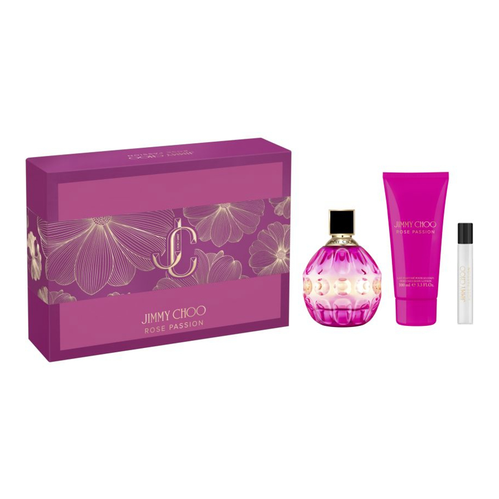 'Rose Passion' Perfume Set - 3 Pieces