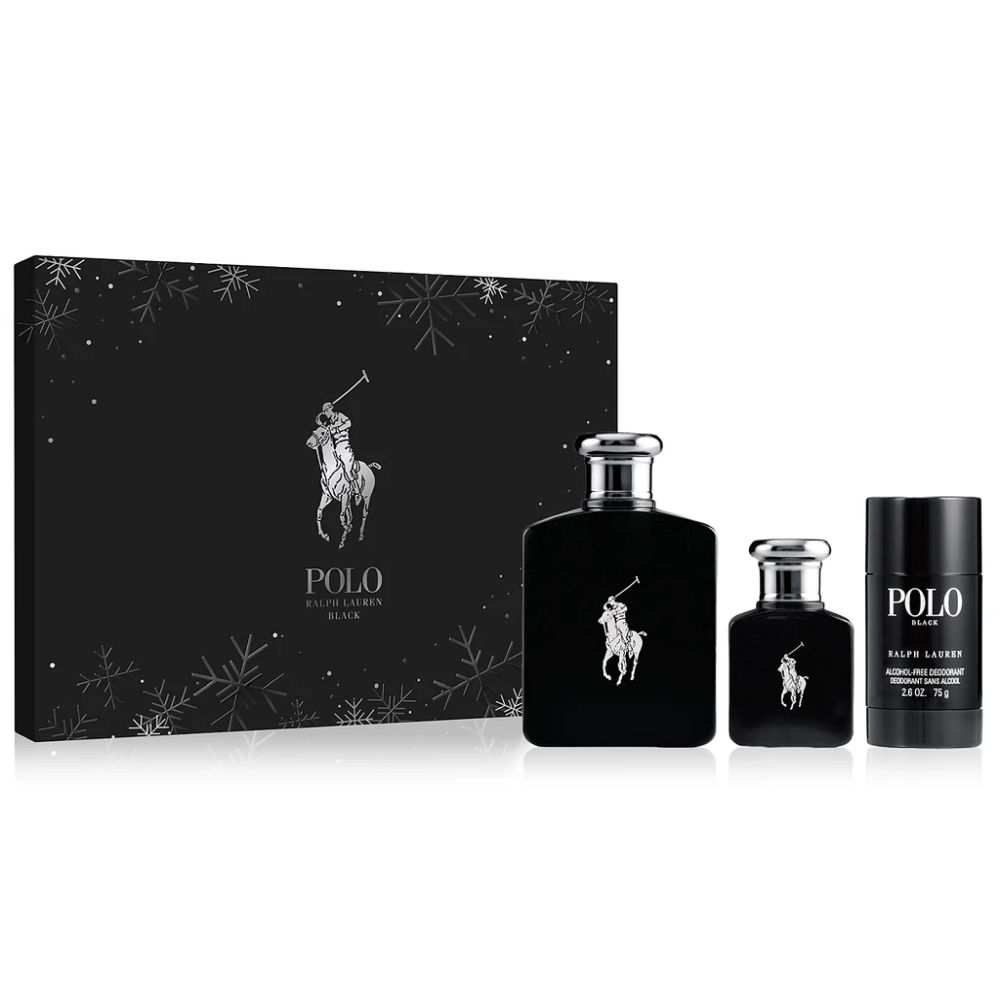 Coffret de parfum 'Polo Black' - 3 Pièces