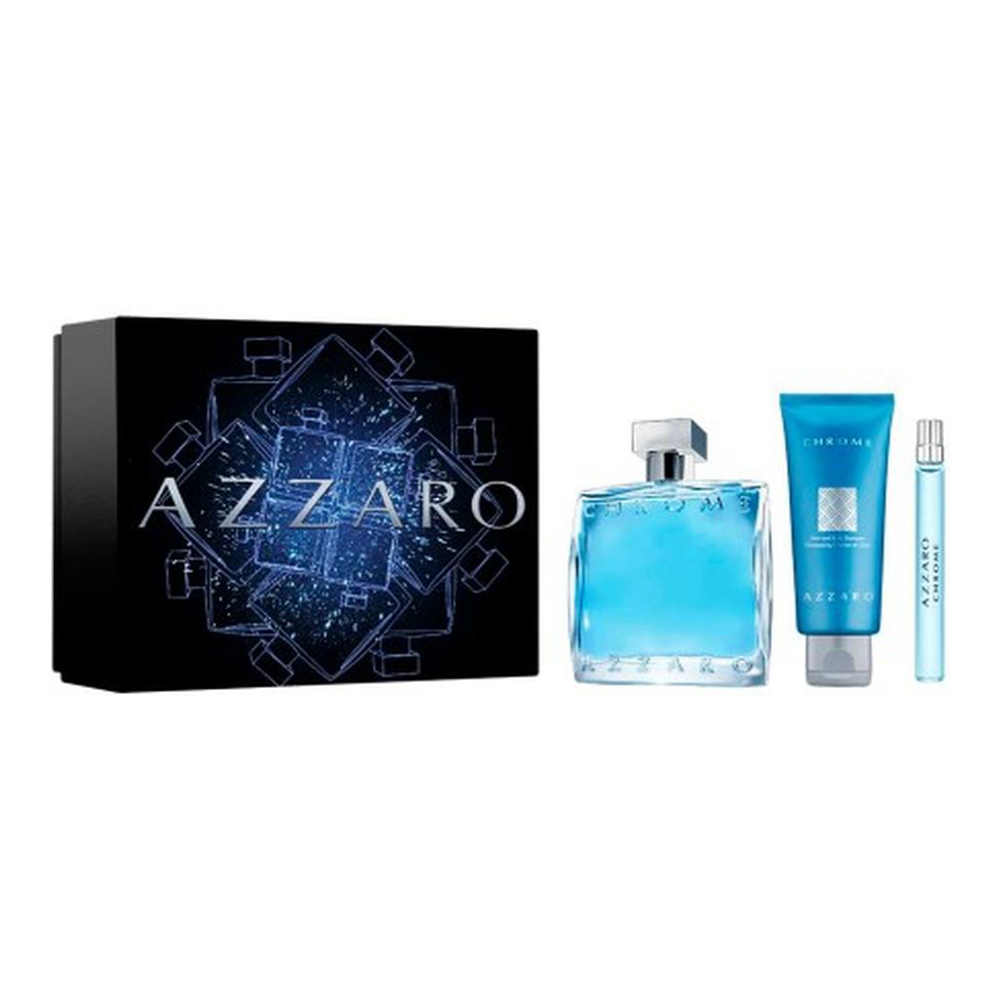 'Azzaro Chrome' Perfume Set - 3 Pieces