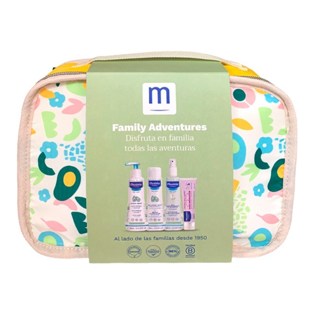 Set de soins pour bébé 'Family Adventures Pastel' - 4 Pièces