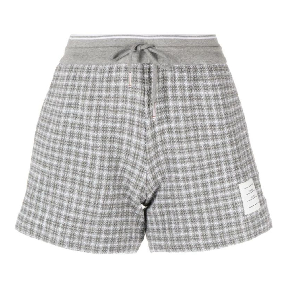 'Checked' Shorts für Damen