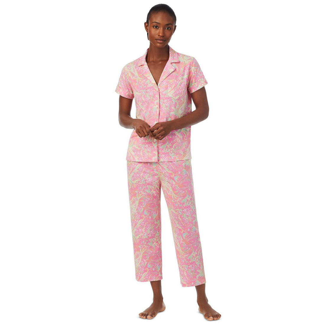 Women's Top & Pajama Trousers Set