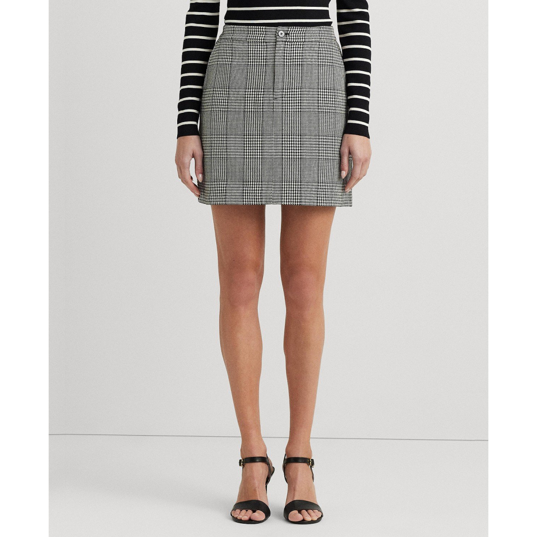 Women's 'Glen Plaid Mini' Pencil skirt
