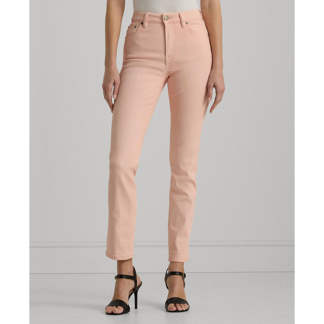 Women's 'High-Rise Straight' Ankle Jeans