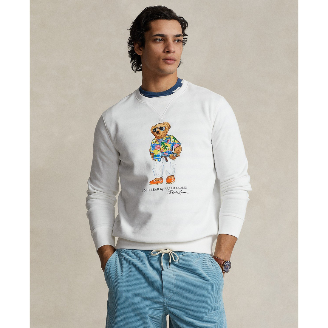 Sweatshirt 'Polo Bear' pour Hommes
