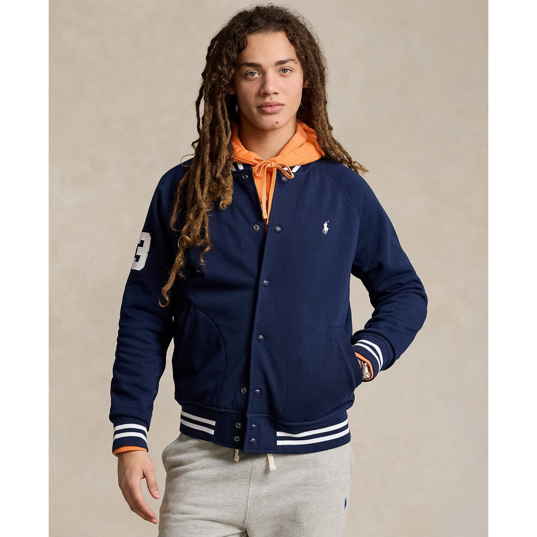 Men's 'Triple-Pony Baseball' Jacket