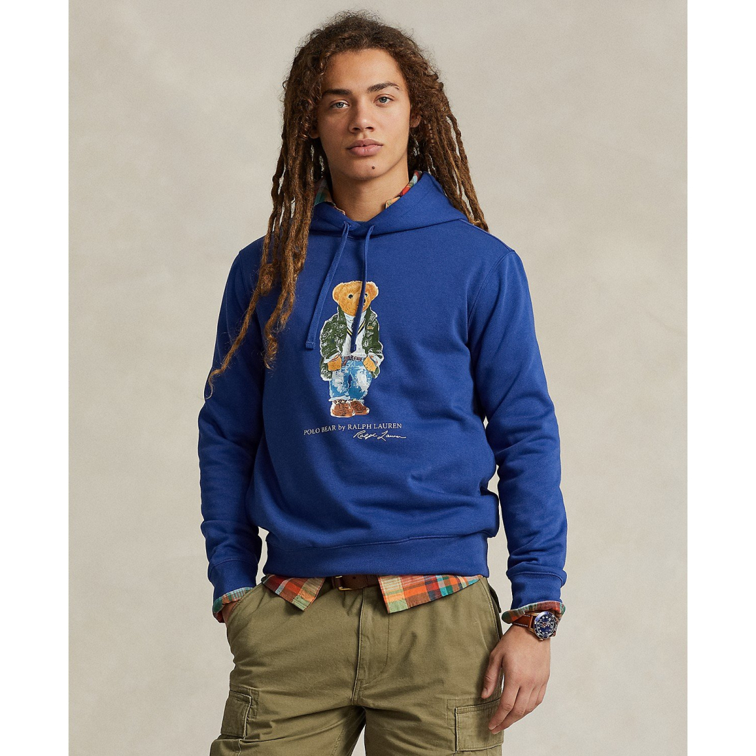 Sweatshirt à capuche  'Polo Bear' pour Hommes